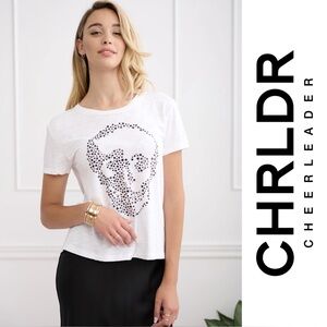 CHRLDR - Random Star Skull T- Shirt